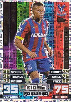Dwight Gayle Crystal Palace 2014/15 Topps Match Attax Man of the Match #370